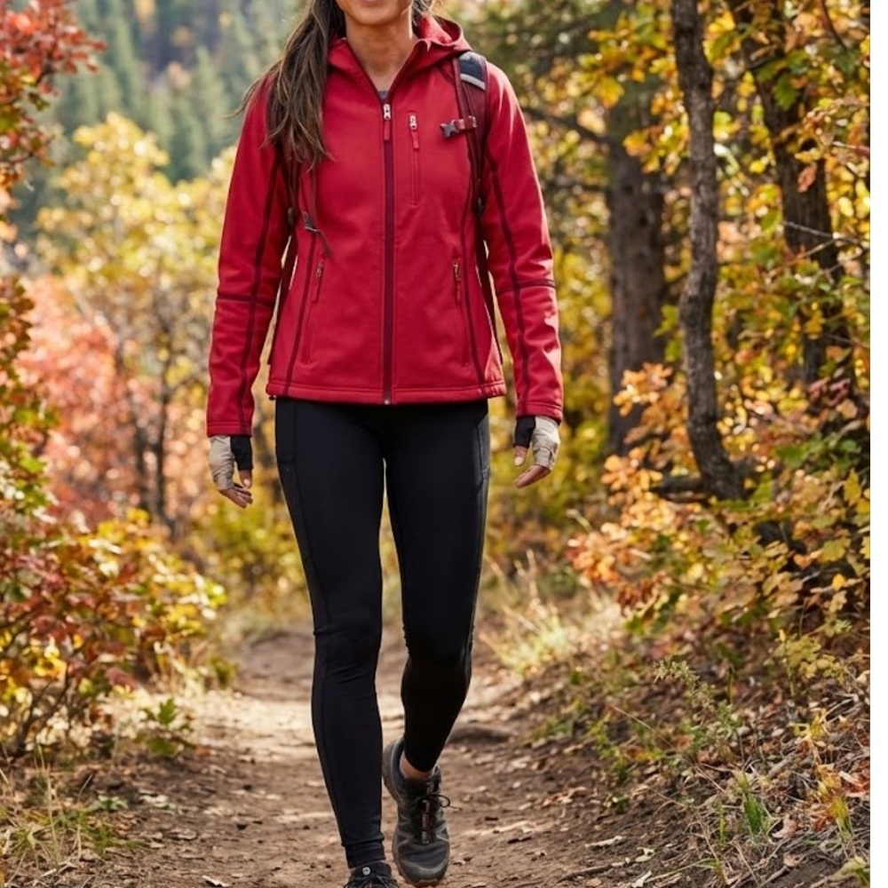 Free Country Women's Red Outdoor Jacket 
Size Large.